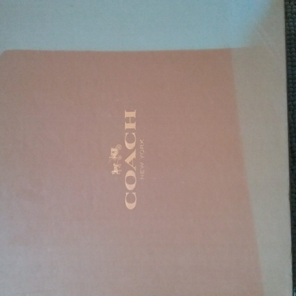 COACH Boots NWT 7.5, Chalk/ Sparrow - Picture 7 of 8